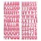 12 Packs: 112 ct. (1,344 total) Glitter Pink Ombre Alphabet Stickers by Recollections™